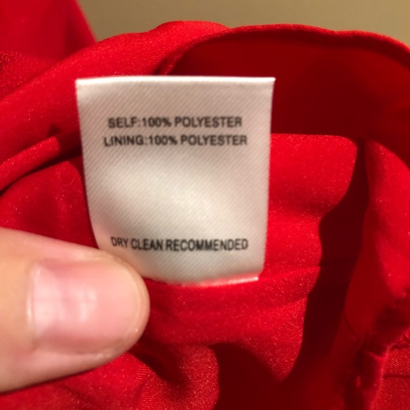 Ali & Jay- Red Open Back Dress- XL - Picture 6 of 6